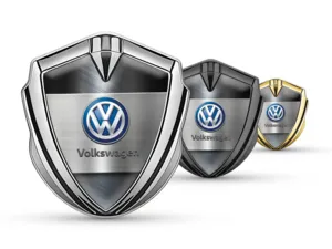 VW Insignia De Guardabarros 3D Firme Top 3D Emblema